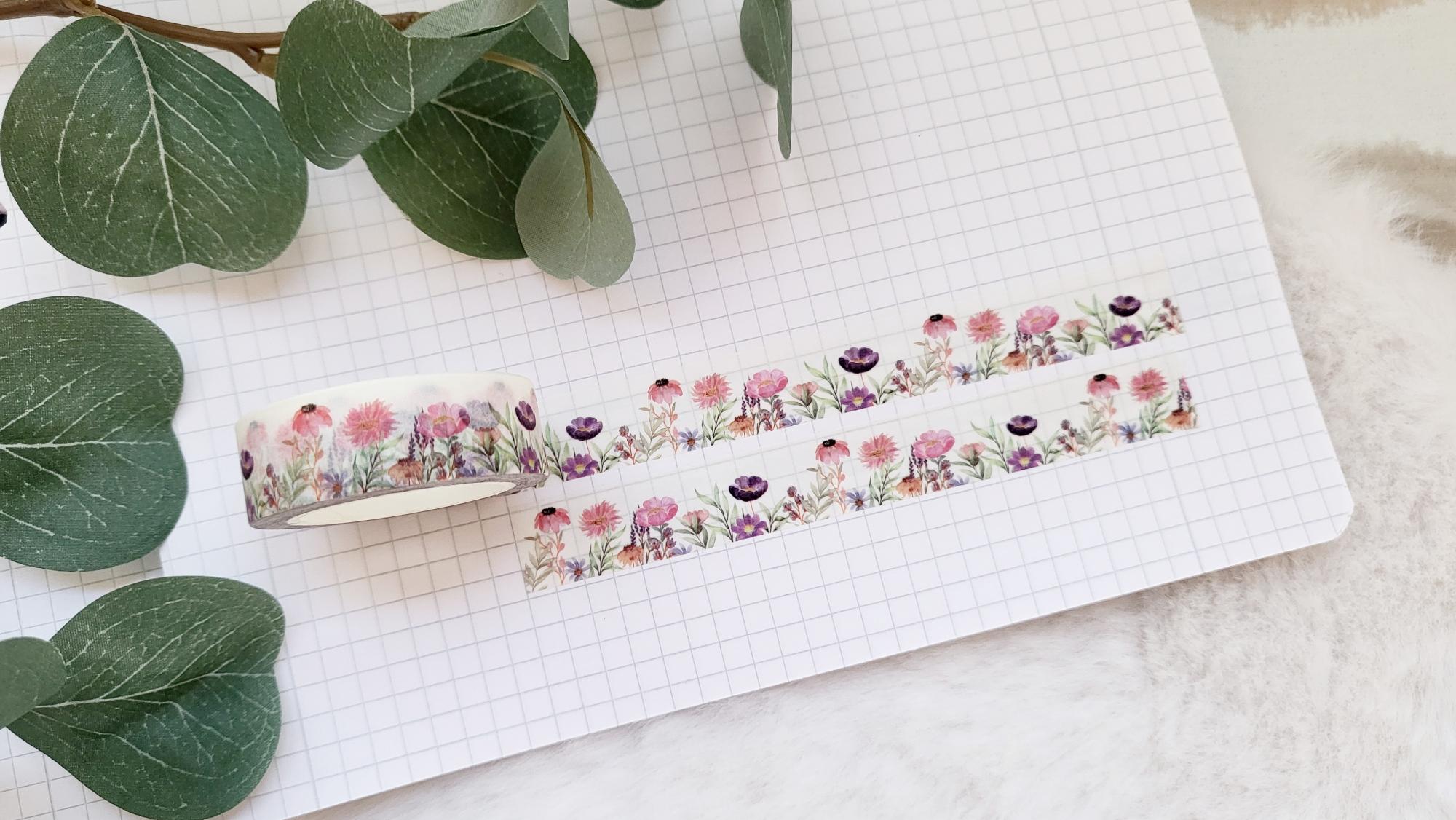 Washi Tape Blumenwiese